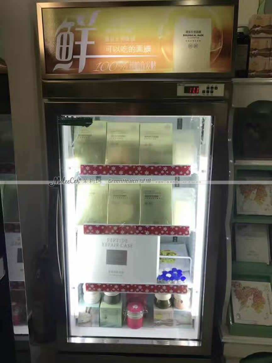單門(mén)展示柜